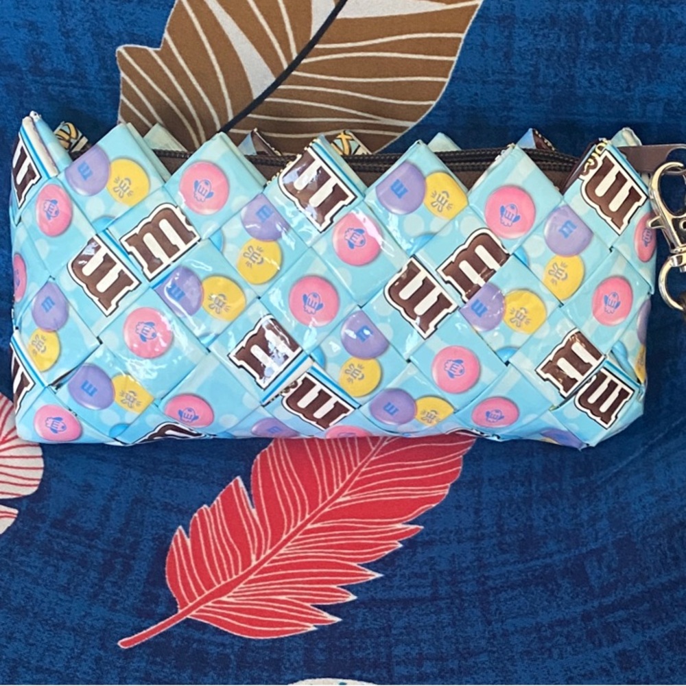 Colorful M&M's Wristlet
